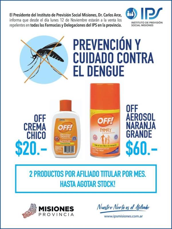 modo Canciones infantiles prosperidad IPS inició la venta de repelente para prevenir el dengue – Página 16